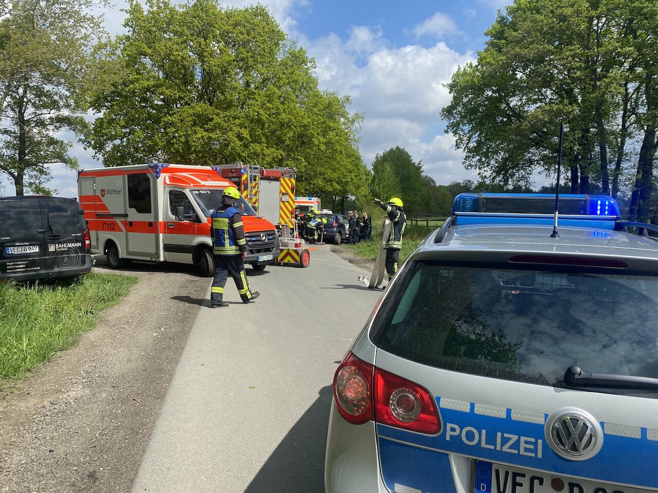 Einsatzmeldung: Verkehrsunfall im Ortsteil Mühlen
