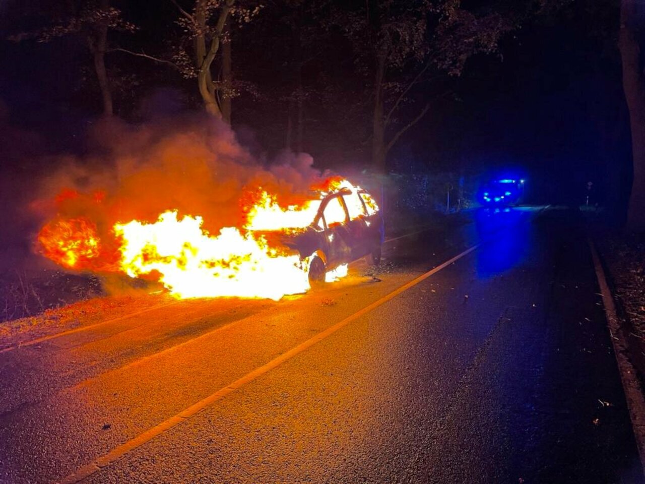Einsatzmeldung: PKW Brand auf der Dammer Straße Image 2