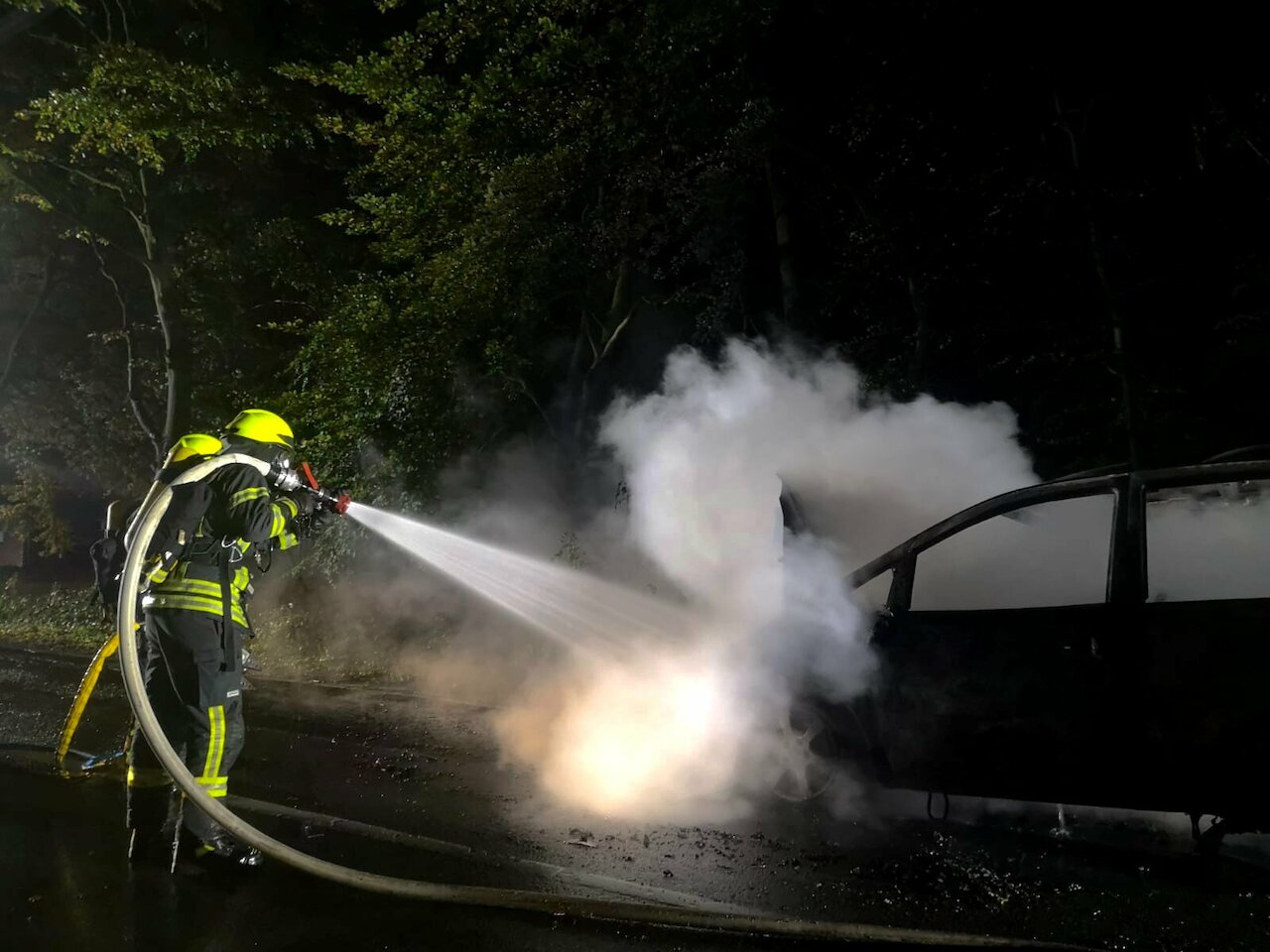 Einsatzmeldung: PKW Brand auf der Dammer Straße Image 5