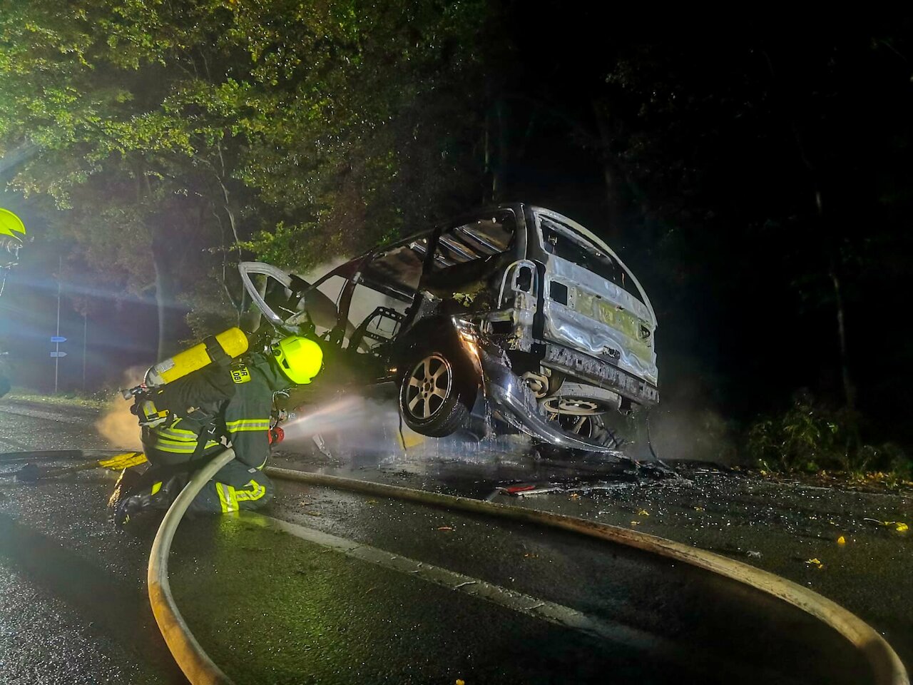 Einsatzmeldung: PKW Brand auf der Dammer Straße Image 7
