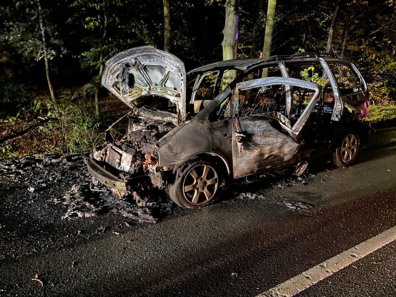 Einsatzmeldung: PKW Brand auf der Dammer Straße Image 8