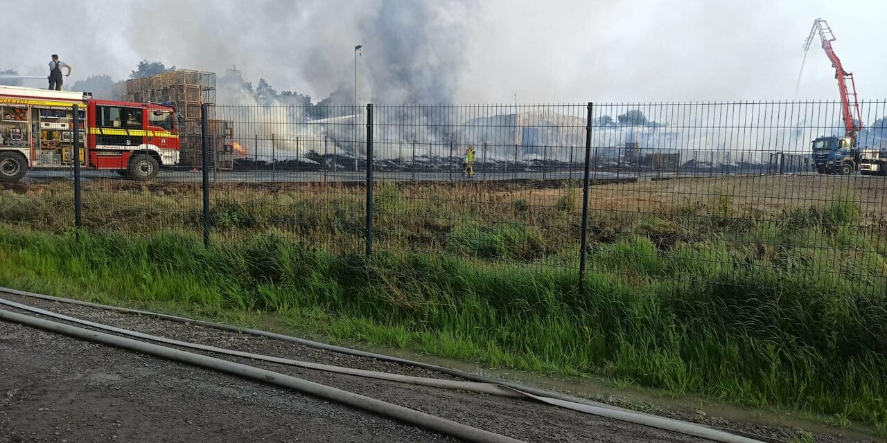 Einsatzmeldung: Industriebrand Bakum Image 2
