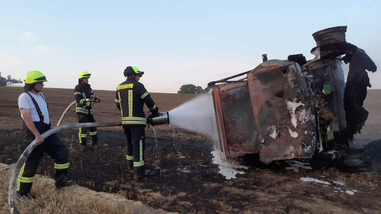 Einsatzmeldung: Flächenbrand in Bokern Image 1