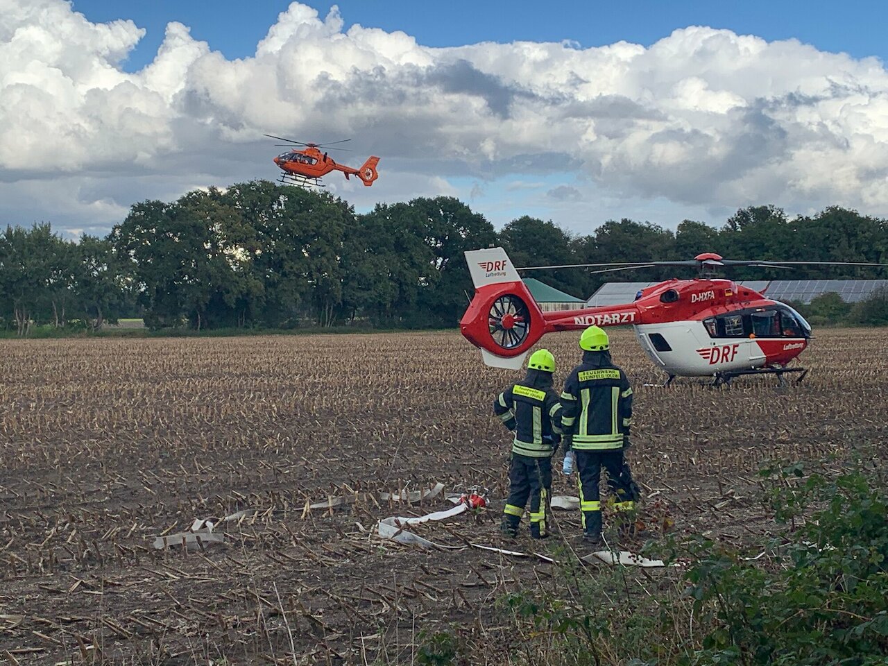 Einsatzmeldung: Schwerer Verkehrsunfall in Mühlen mit vier lebensgefährlich verletzten Personen Image 4