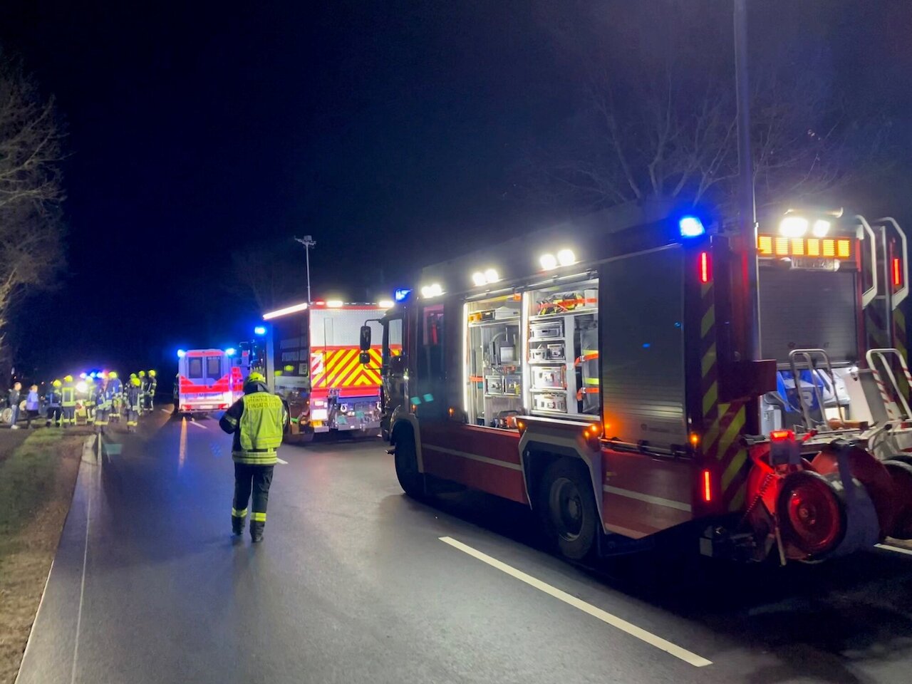 Einsatzmeldung: Verkehrsunfall mit zwei Fahrzeugen auf der B214 Image 2