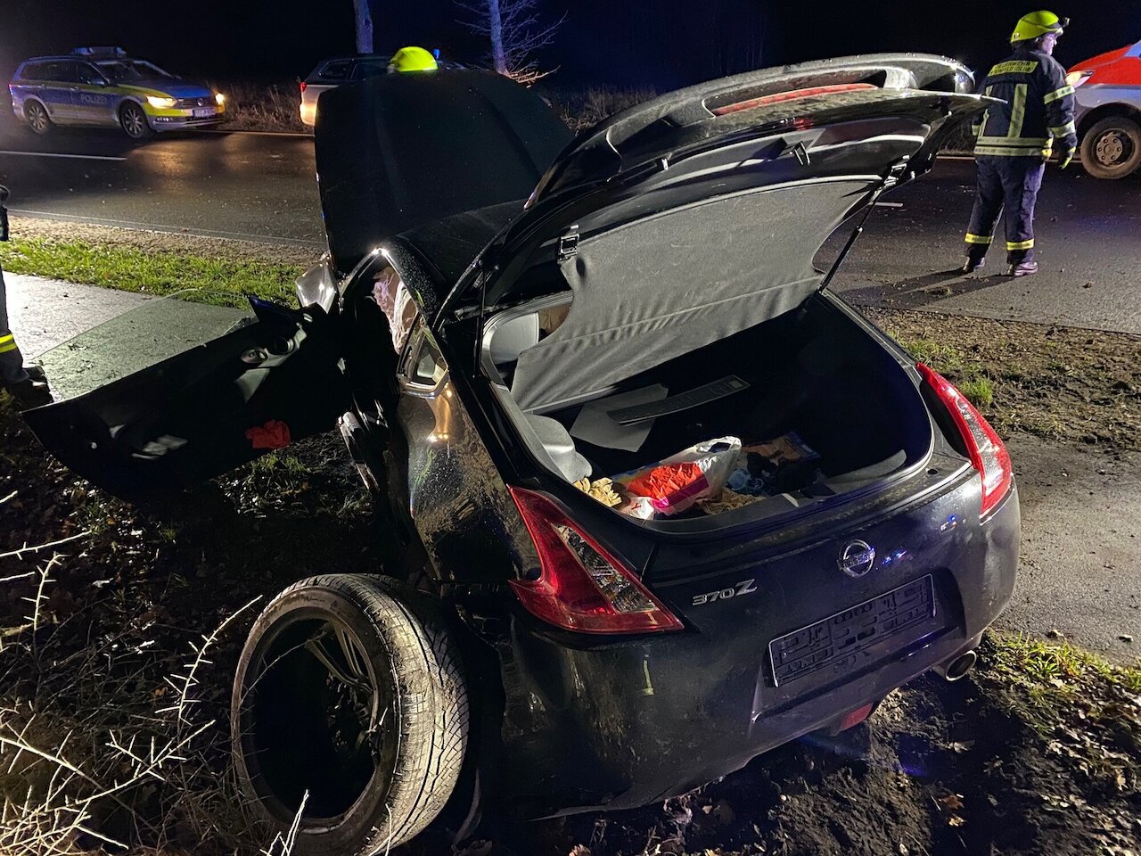 Einsatzmeldung: Verkehrsunfall mit zwei Fahrzeugen auf der B214 Image 5