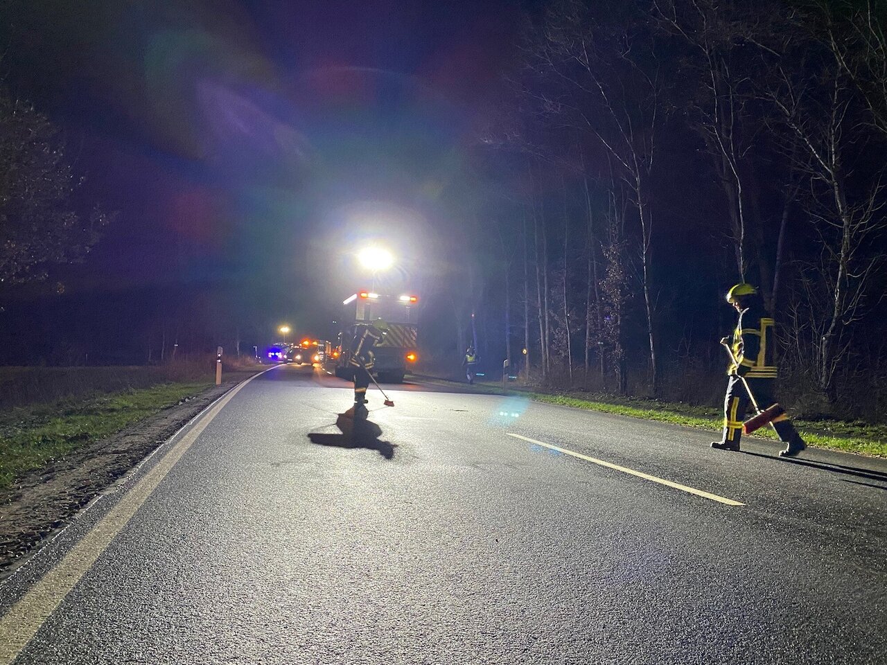 Einsatzmeldung: Verkehrsunfall mit zwei Fahrzeugen auf der B214 Image 6