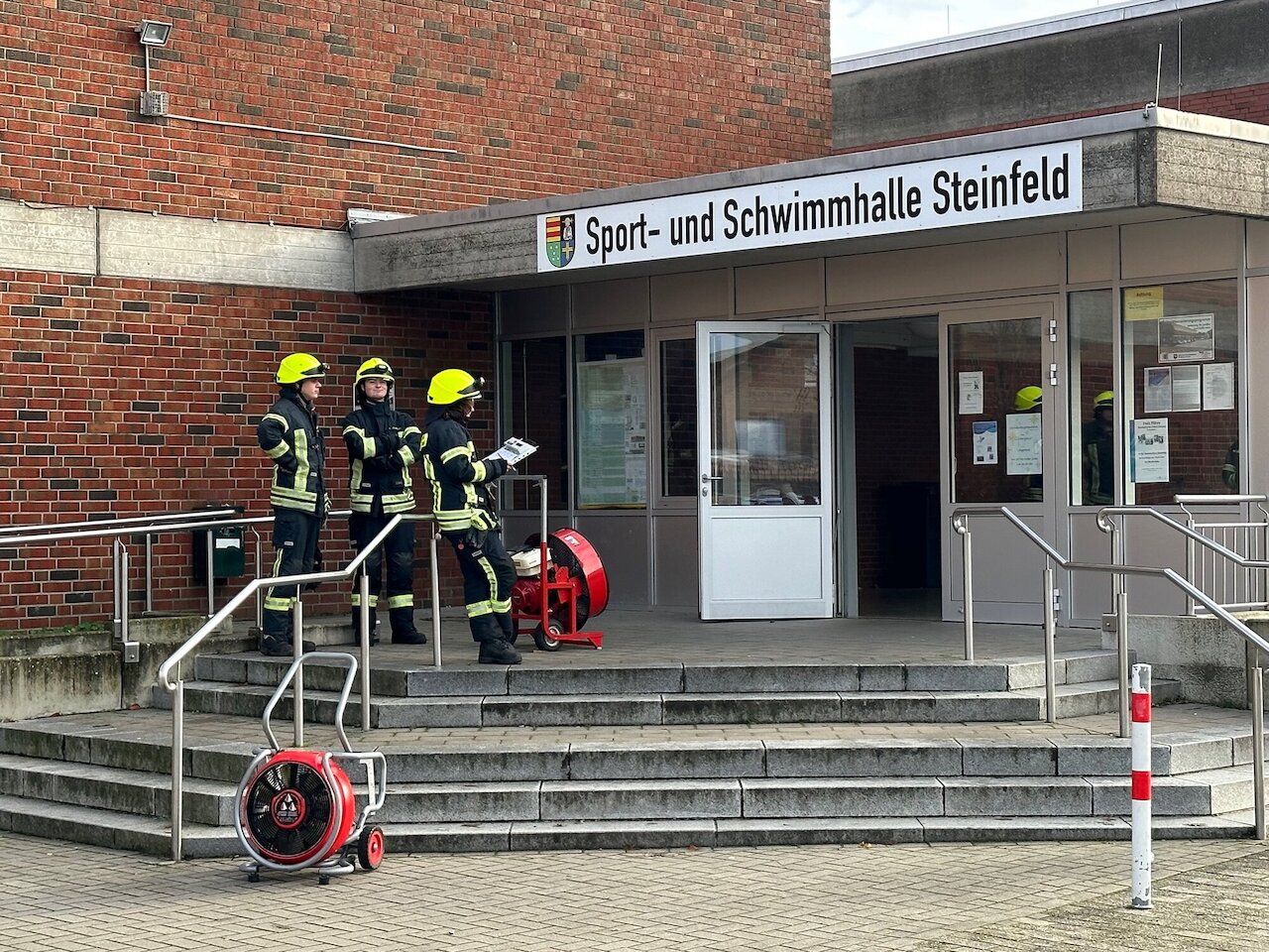 Kabelbrand in großer Sporthalle Image 2