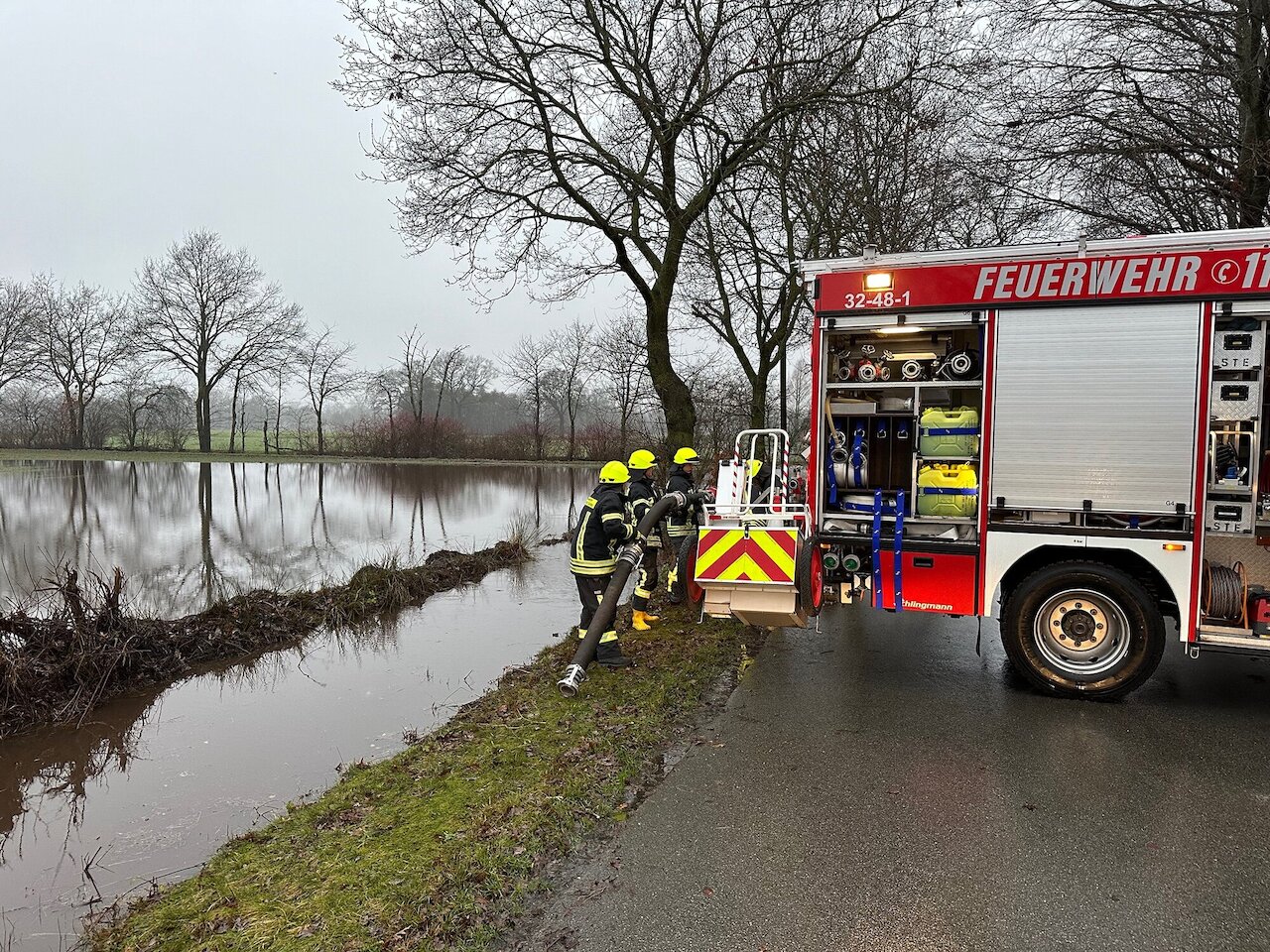 Hochwasser über die Weihnachtsfeiertage