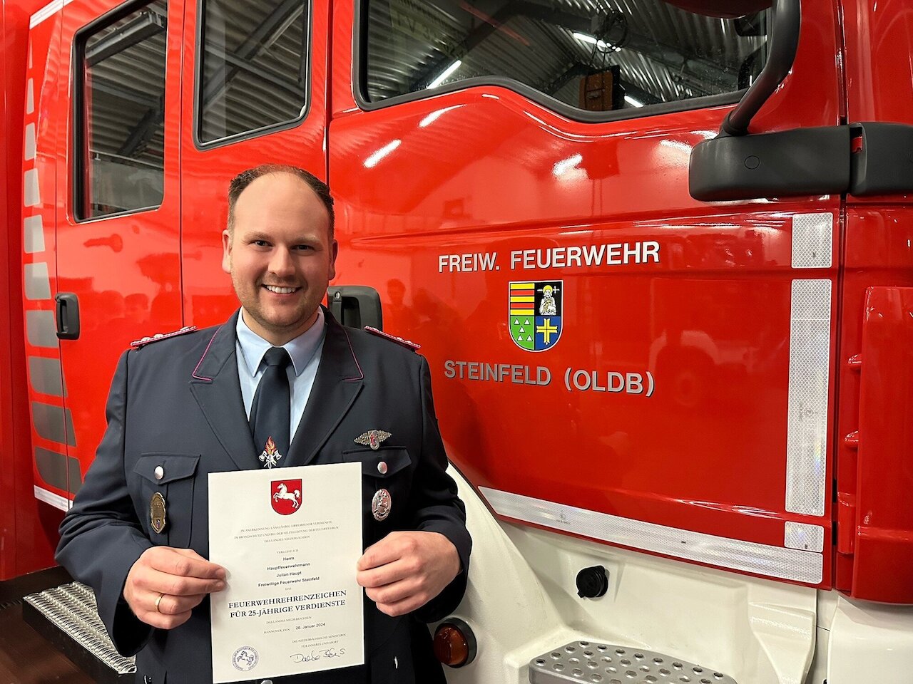 Mitgliederversammlung der Feuerwehr Steinfeld (Oldb.) Image 13