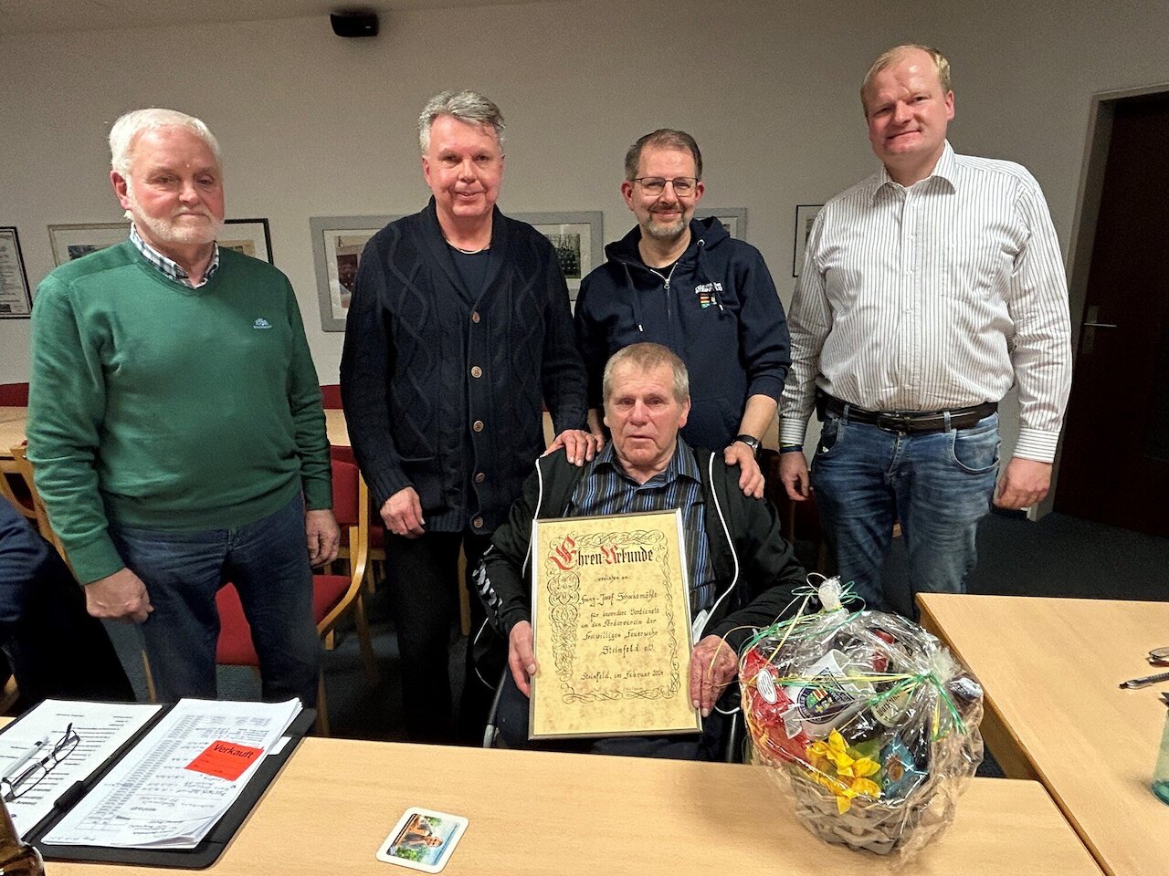 Mitgliederversammlung des Fördervereines der Freiwilligen Feuerwehr Steinfeld (Oldb.) e.V. Image 1