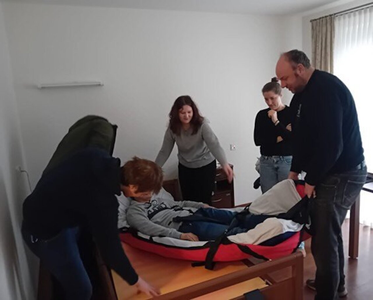 Evakuierungsübung im Pflegeheim Image 1