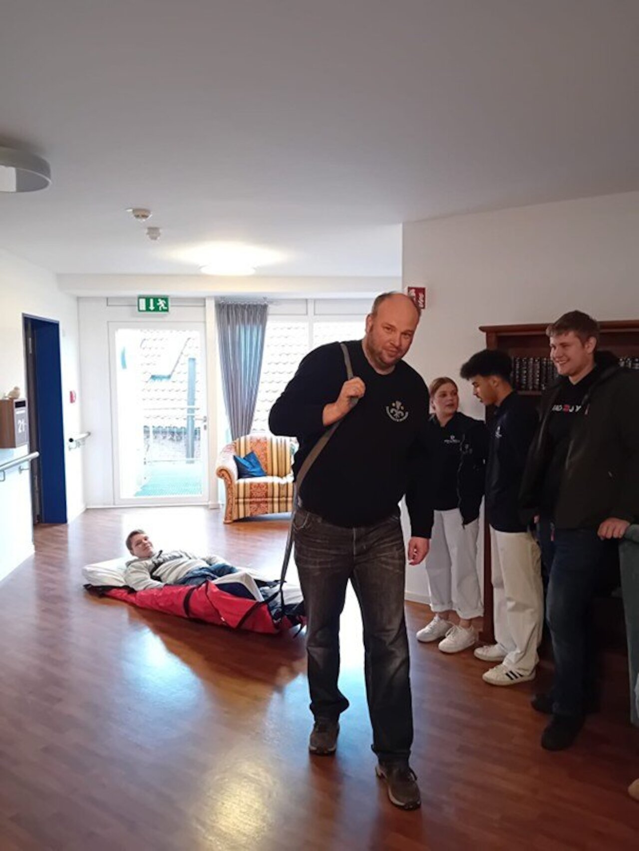 Evakuierungsübung im Pflegeheim Image 3