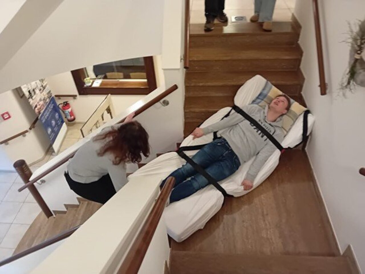 Evakuierungsübung im Pflegeheim Image 4