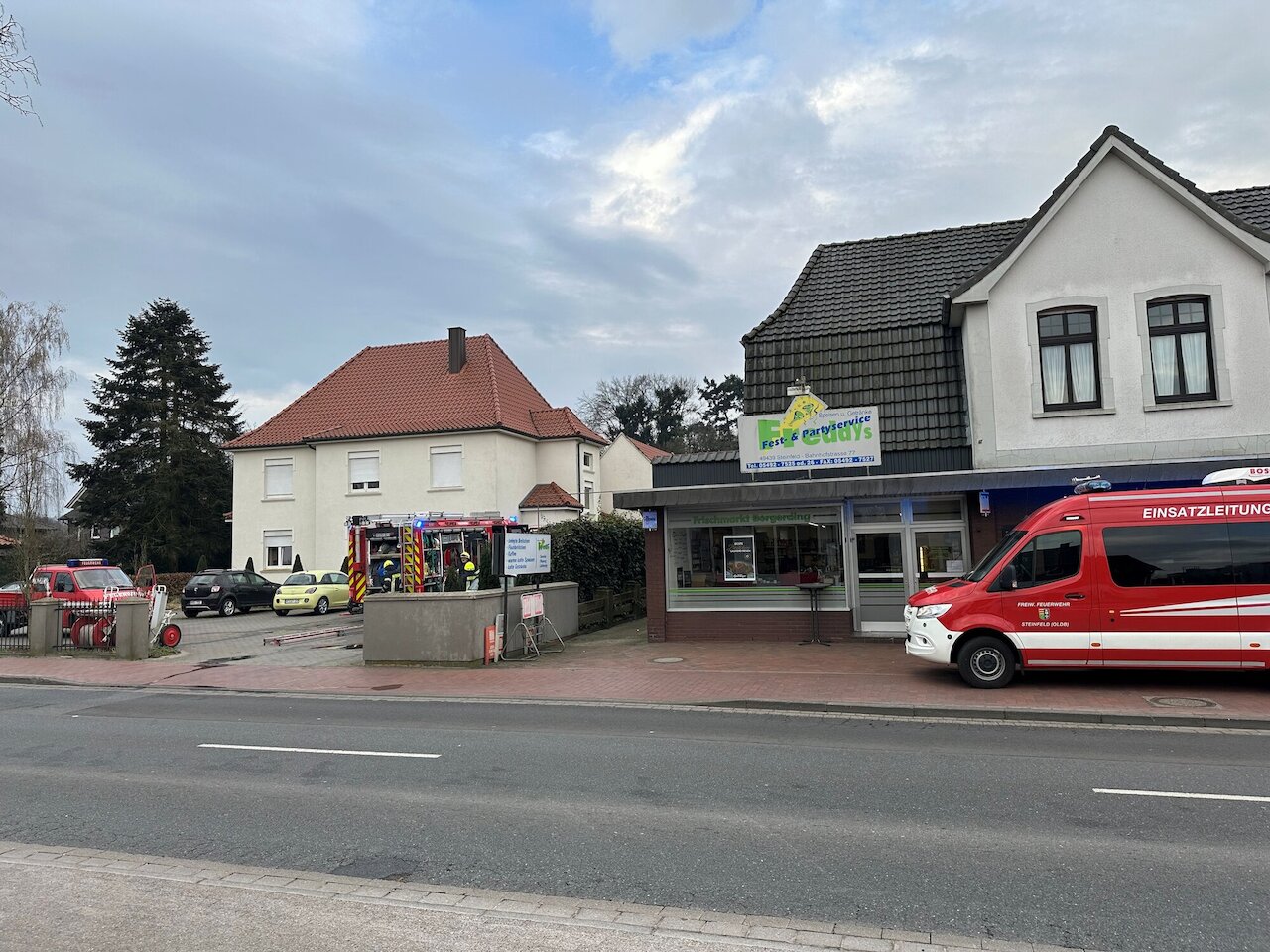 Mülltonnenbrand sorgt für Großalarm Image 1