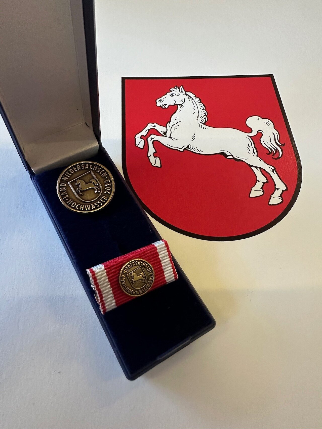 Einsatz über die Feiertage: Feuerwehr Steinfeld für Hochwasserhilfe mit Ehrennadel ausgezeichnet Image 3