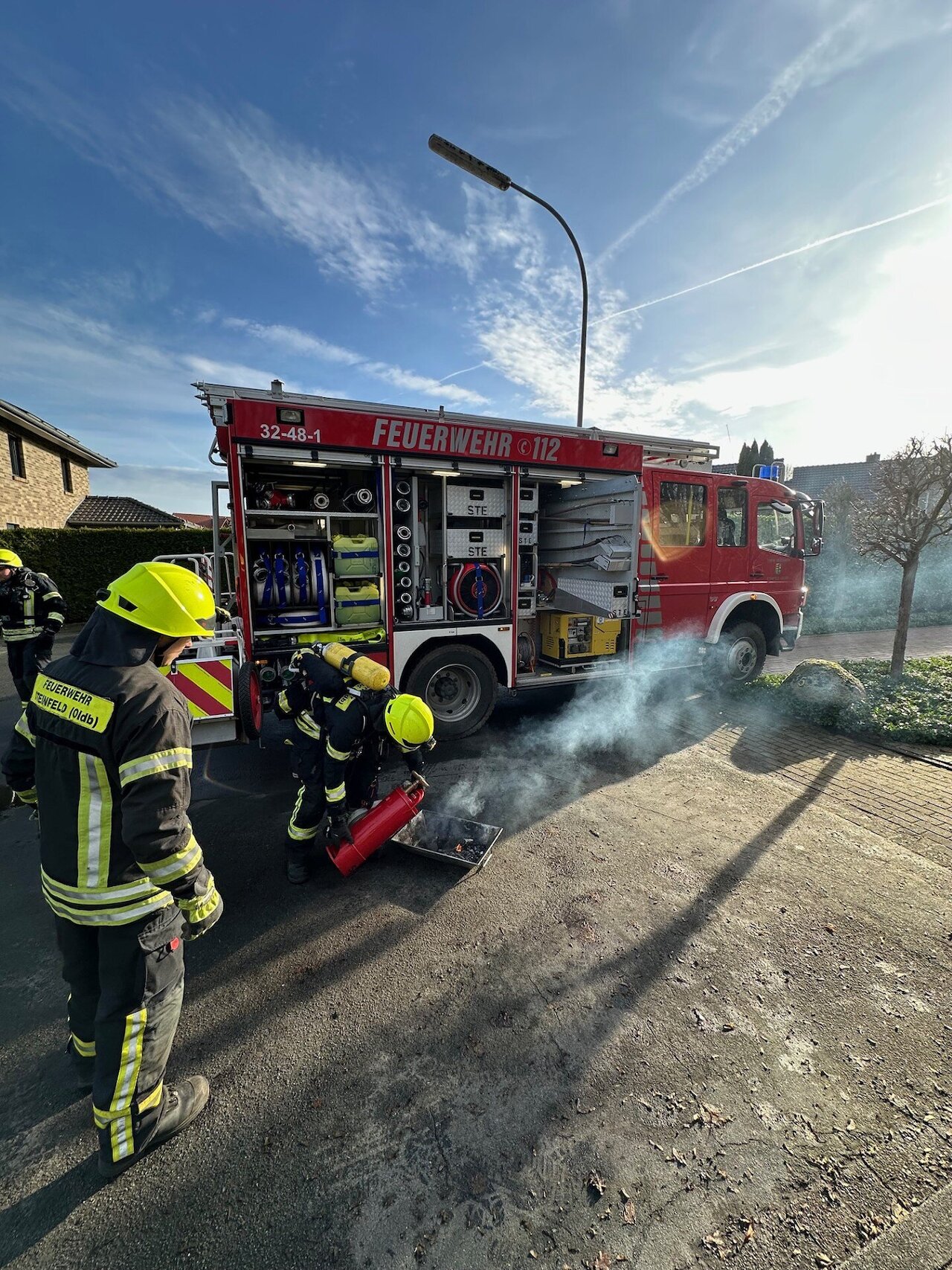 Drei Einsätze an einem Tag – Feuerwehr Steinfeld trotz Tannenbaumaktion mehrfach gefordert Image 3