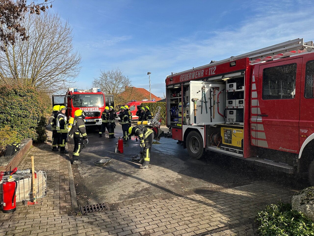 Drei Einsätze an einem Tag – Feuerwehr Steinfeld trotz Tannenbaumaktion mehrfach gefordert Image 4