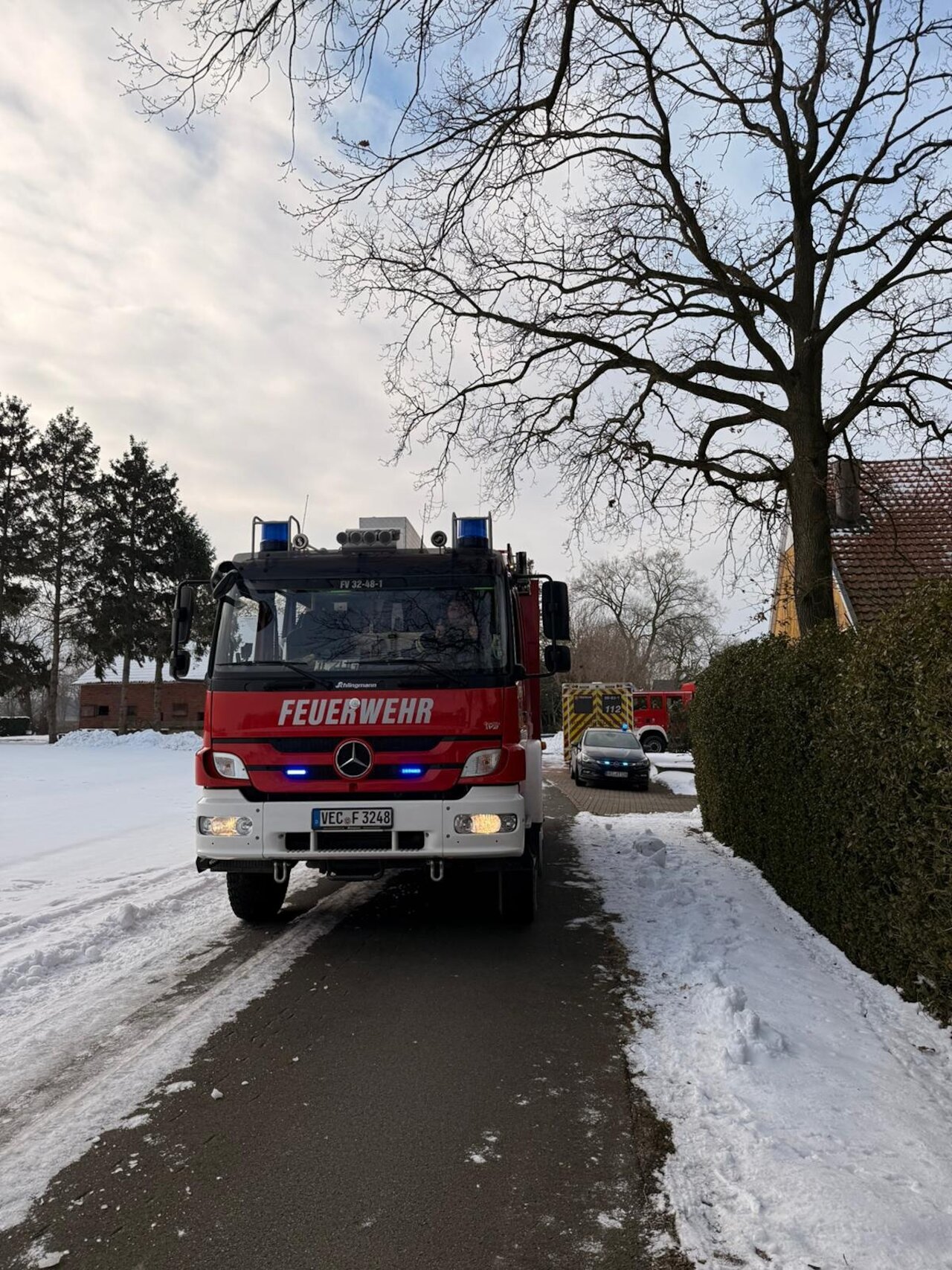 Kälteperiode führt erneut zu einem Schornsteinbrand Image 2