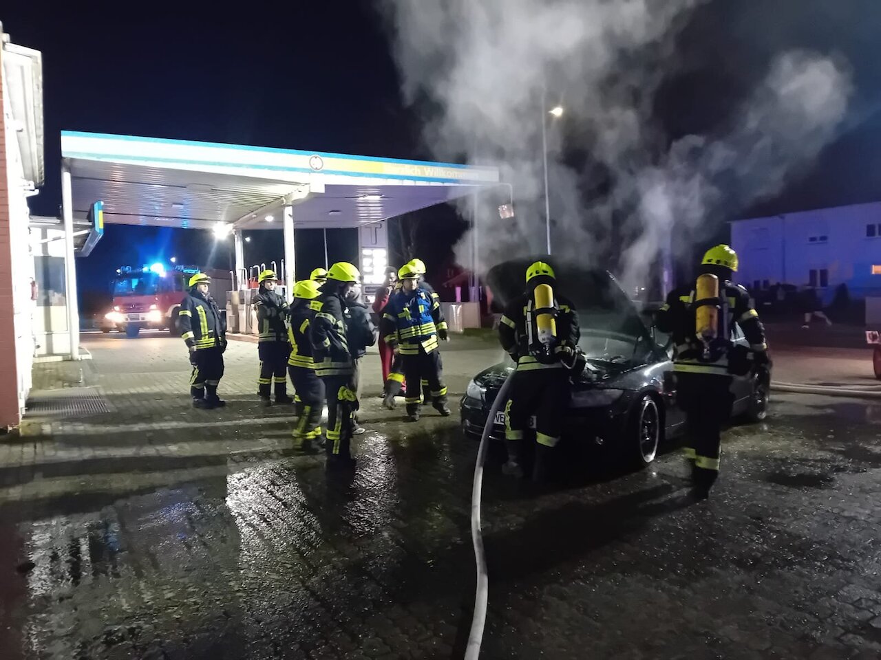 Alarm, Ausbildung und Prüfung – arbeitsreiche Tage für die Feuerwehr Image 1