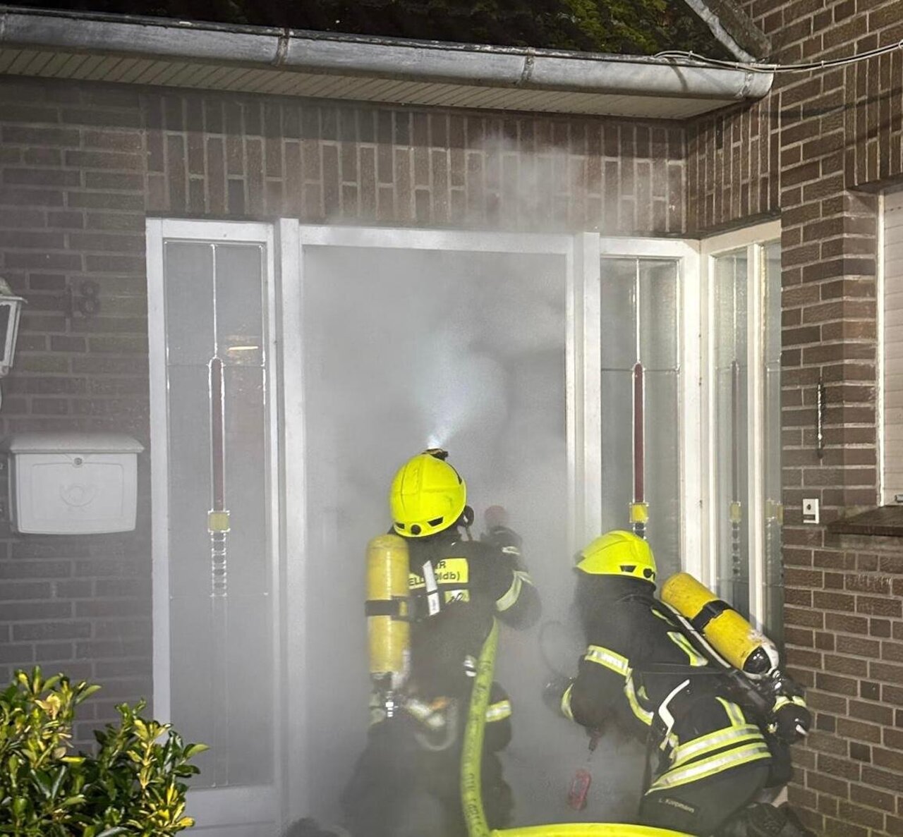 Realitätsnahe Zugübung der Feuerwehr Steinfeld