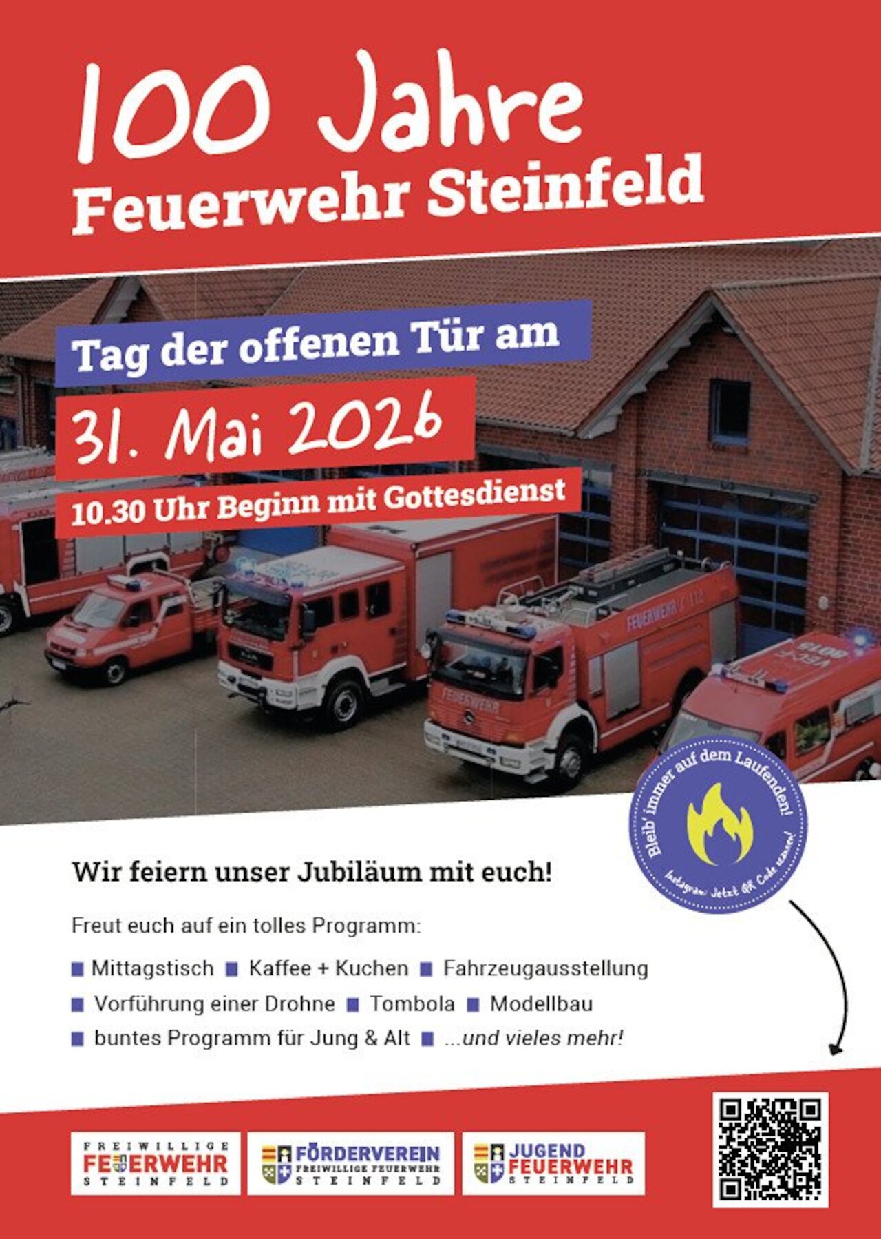 100 Jahre Freiwillige Feuerwehr Steinfeld (Oldb.) – Ein Jahrhundert im Dienst der Gemeinschaft Image 3