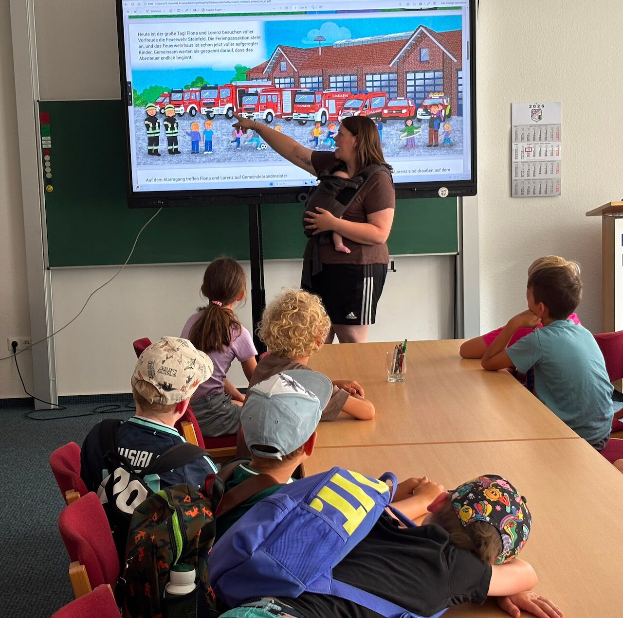 60 Kinder erleben einen spannenden Ferientag bei der Feuerwehr Steinfeld Image 9
