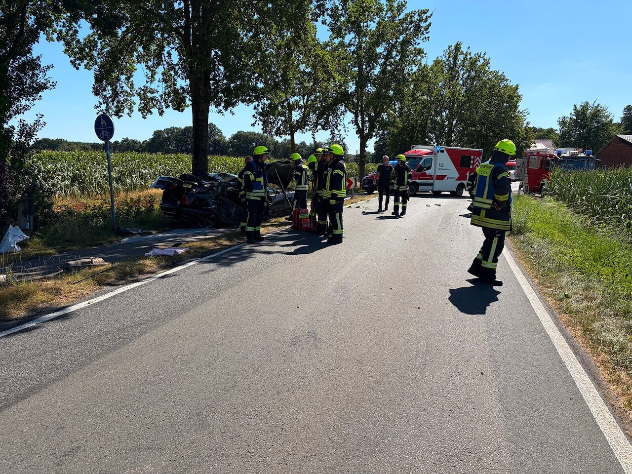 Einsatzreiches Wochenende fordert Feuerwehr Steinfeld und Drohnengruppe Image 2