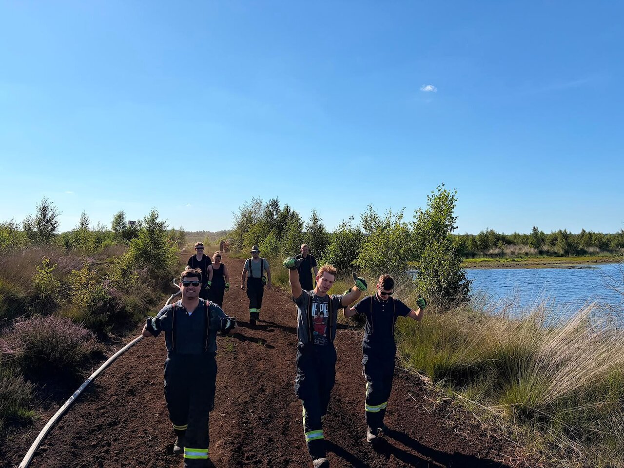 Einsatzreiches Wochenende fordert Feuerwehr Steinfeld und Drohnengruppe Image 8